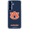 Auburn University Logo Blue Galaxy S25 Clear Case
